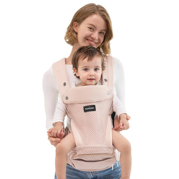 Baby Carrier with Hip Seat, in-1 Detachable Hands-Free Carrier for Long Walks, Forward-Facing Carry 7-44lbs