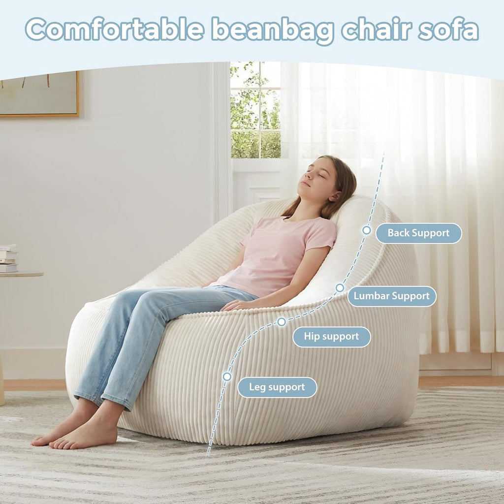 Large Bean Bag Chairs for Teens, Bean Bag Chairs for Kids 8-12