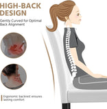 Dining Chairs Set of 2 Faux Leather Modern Dining Room Chairs with Rubberwood Legs and Padded Seat for Kitchen/Living