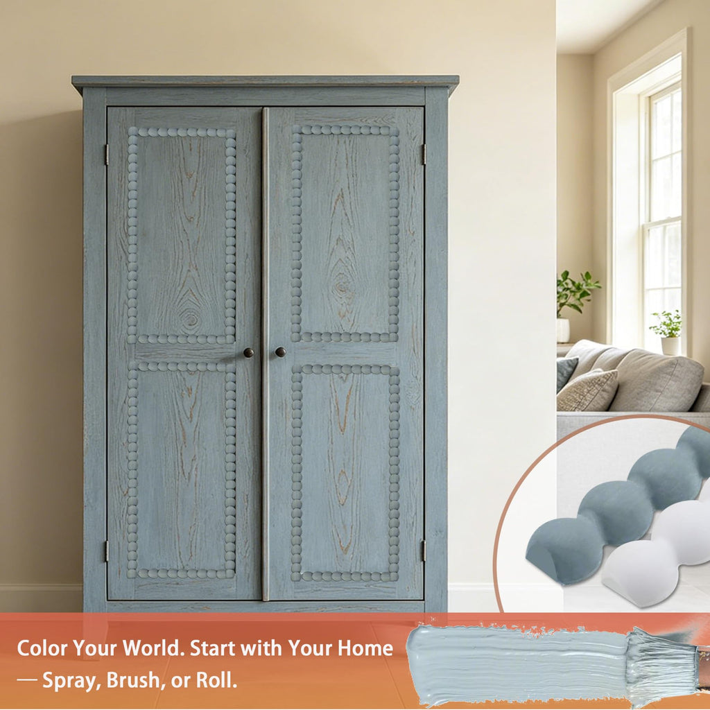118"L x 0.47"W Flexible Mirror Frame Bead Molding Trim, Paintable DIY Moulding Strip for Picture Border, Wall, Door
