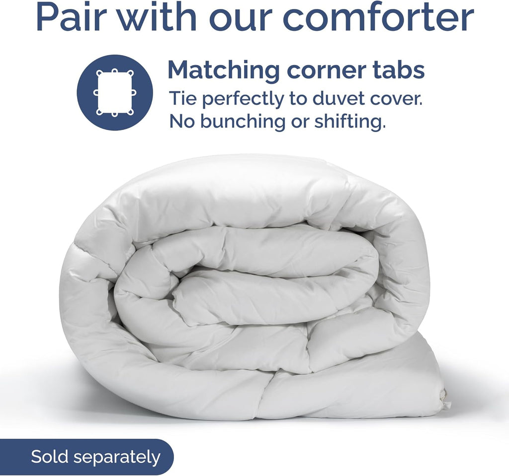 Duvet Cover Full Set - Extra Soft Full Duvet Cover 80" 90" with 2 Pillow Shams for Women, Men, Kids & Teens - Hotel