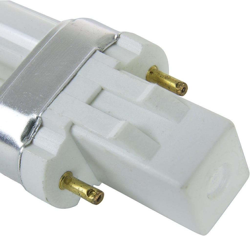 Compact Fluorescent Plug-in 2-Pin Light Bulb, 6500K Color