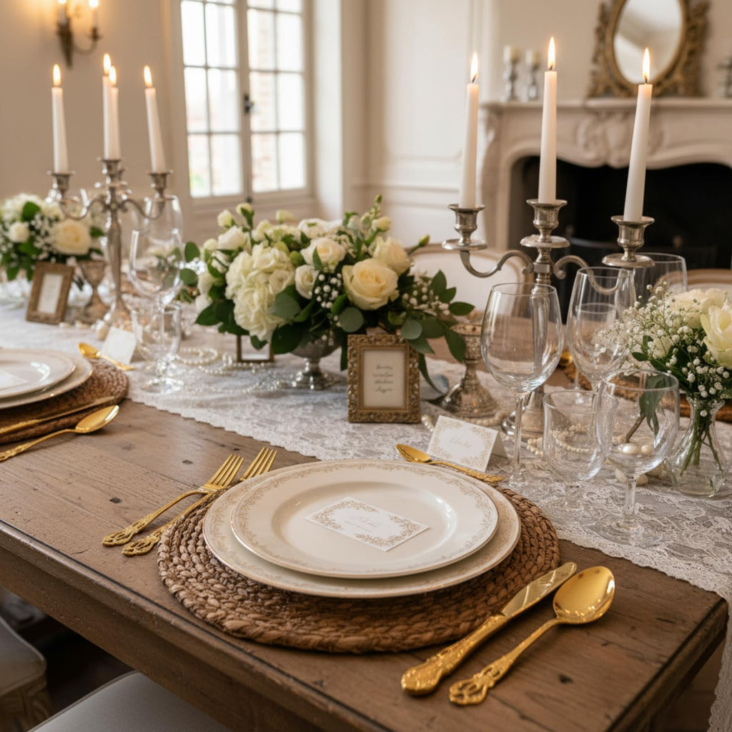 30 Pcs Gold Silverware Set, Stainless Steel Flatware,Gold