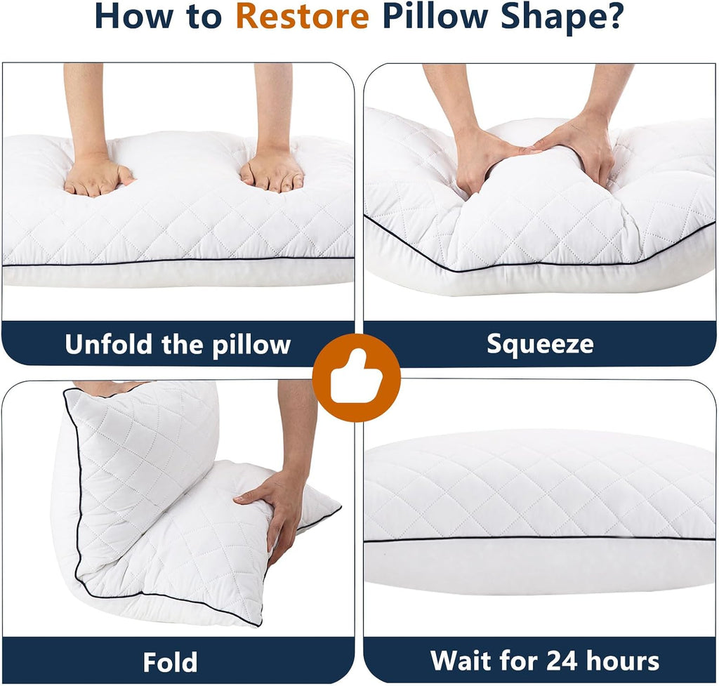 Body Pillow, Memory Foam Body Pillows for Adults Sleeping, Long Pillow for Bed, Big Large Firm Full Body Pillow for