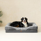 Orthopedic XL Dog Bed for Large Sized Dog, 42x30x7.5 Inch Extra Large Memory Foam Dog Couch Bed with Sides