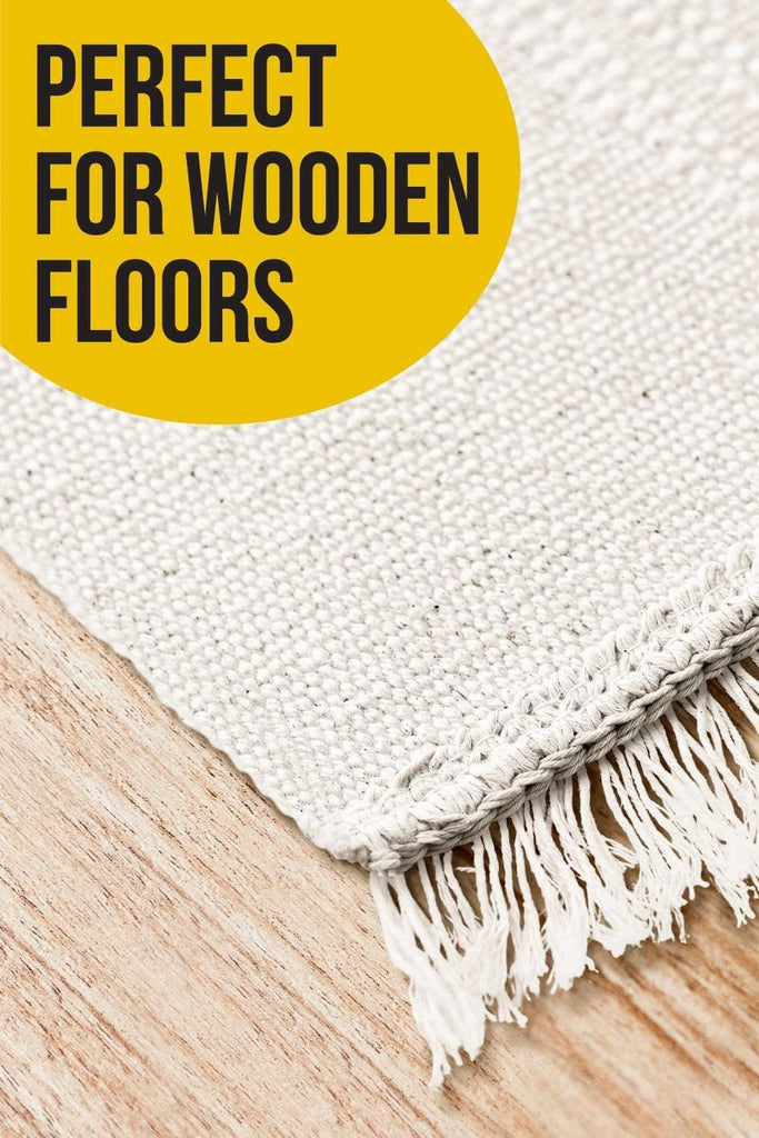 Rug Gripper for Hardwood Floors - 12 Pack Square Anti Slip Rug Corner Grippers for Area Rugs - Washable & Reusable - Set of 12