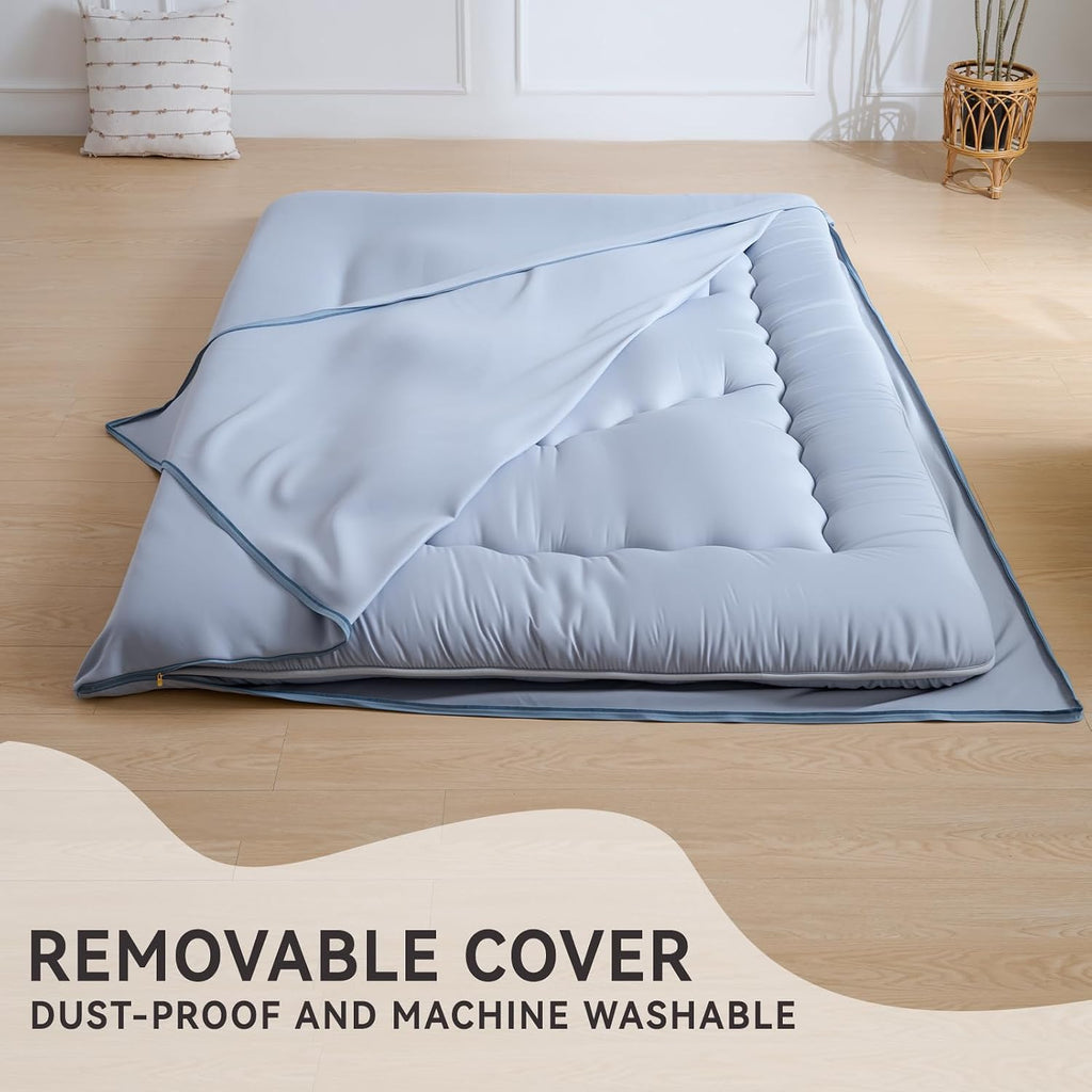 Japanese Floor Mattress, 3.5" Thicken Futon Mattress Tatami Mat