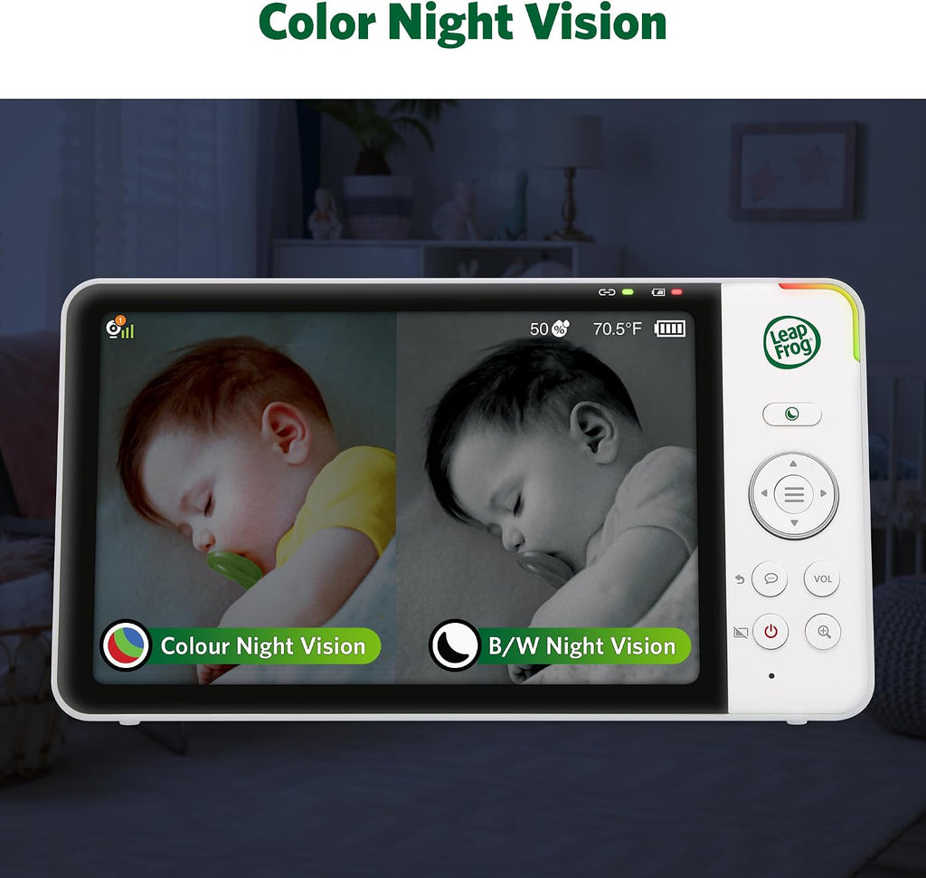 LF920-2HD Camera Video Baby Monitor with 7" HD Screen