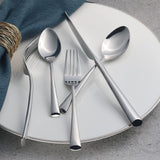 Bailey 20-Piece Forged Silverware Set Stainless Steel Flatware Set,Service for 4,Mirror Polished Cutlery Set