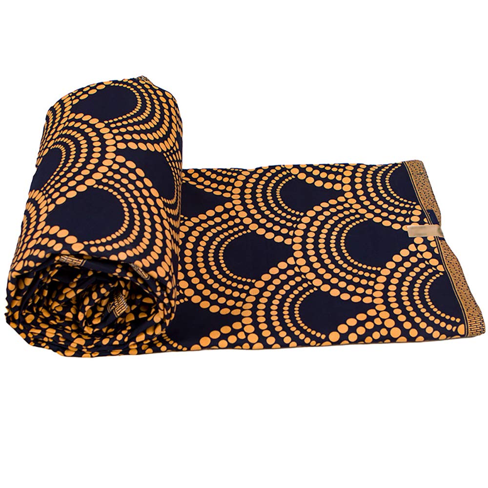 Fabric 6 Yard Printed Wax Cloth African Ankara Fabric for Party Dress