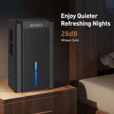 Dehumidifier, 95OZ Dehumidifier for Home 1000 Sq.Ft - Quiet with Auto Shut Off & Relaxing 7 Color Ambient Light