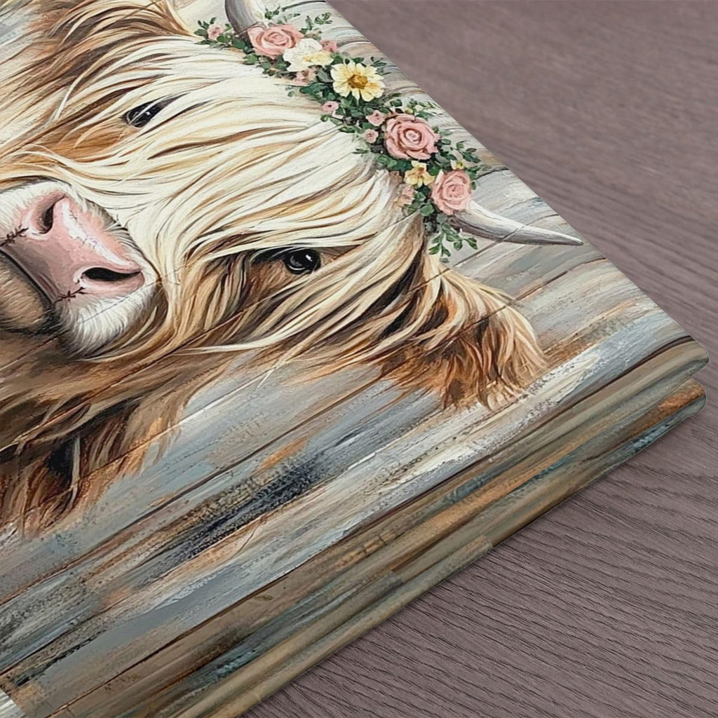 Highland Cow Soft Not Stretchy Decor Wildlife Safari Fabric