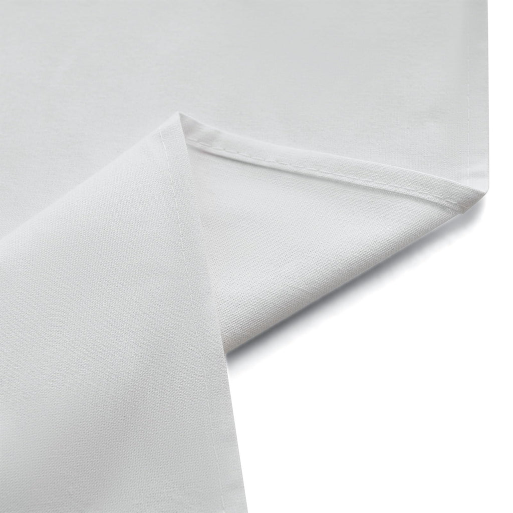 100% Pure Cotton White, Luxury Non Toxic, 72"x72"