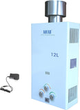 Outdoor Liquid Propane Gas Tankless Water Heater 12 L / 3.2 GPM