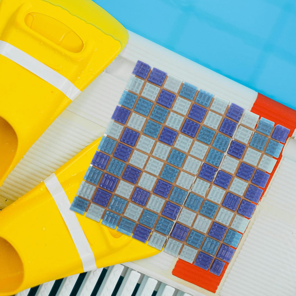 Ceramic Pool Mosaic Tile for Curved Surfaces and Wet Areas