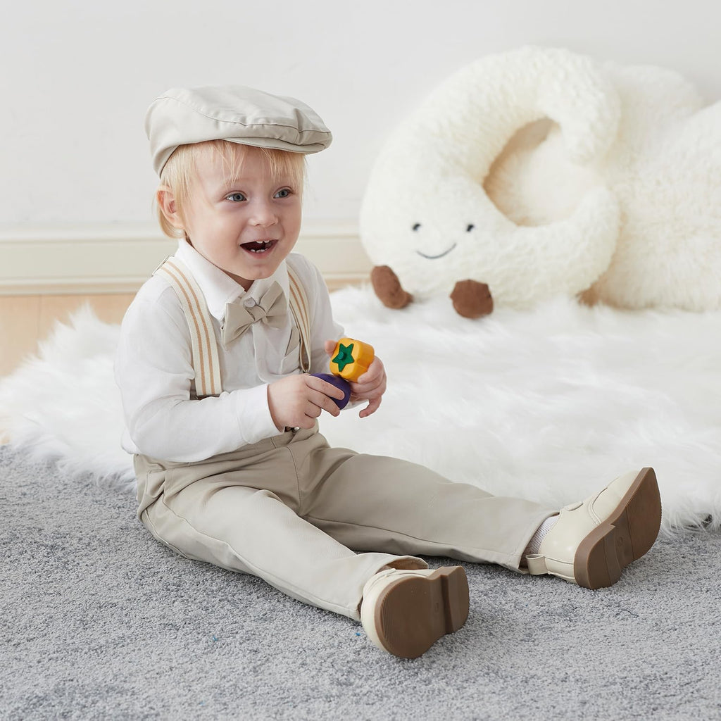 Baby Boy Suit Set Infant Formal Outfit Tuxedo