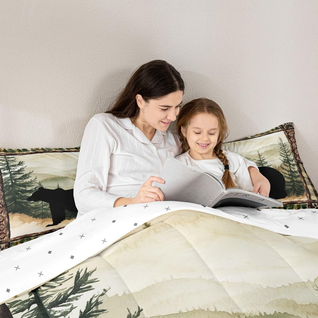 Nature Wildlife Bear Duvet Quilt