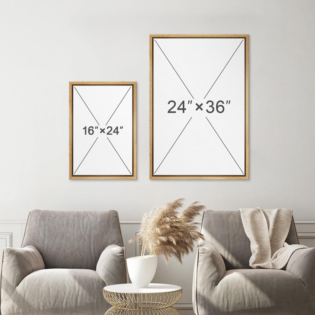 Framed Canvas Print Wall Art Set Pastel Grunge Paint Stroke Abstract Shapes Modern Art Decorative Calm/Relax
