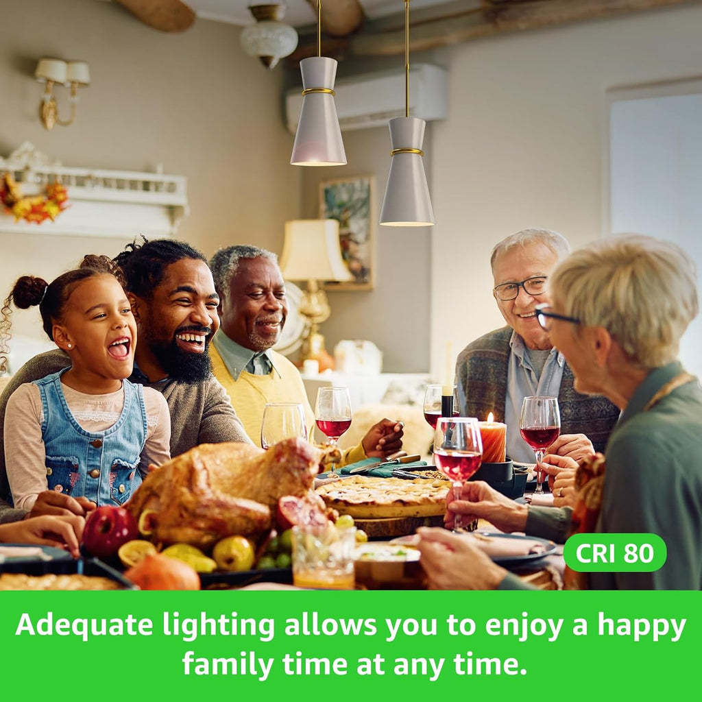 GU10 LED Bulb 6W Equivalent 50W, 2700K Soft White 650 Lumens, Non-Dimmable GU10 Bulb Replacement for Track Lighting