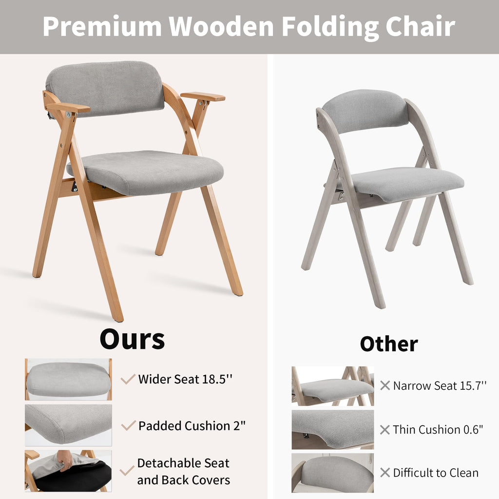 Folding Chairs with Armrest