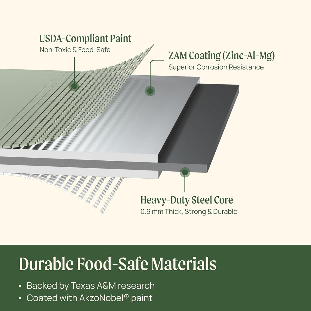 32" Extra Tall Raised Garden Bed Kits, 4 x 8 x 2.7ft Raised Planter Box Outdoor, 2.5 x 9.5 x 2.7ft Deep Root 10 in 1