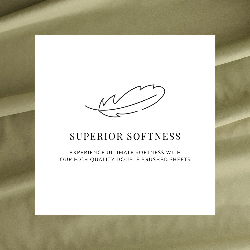 Queen Sheet Set 4 Piece - Ultra Comfortable & Breathable Cooling Queen Bed Sheets - Deep Pocket & Wrinkle-Free Sheets