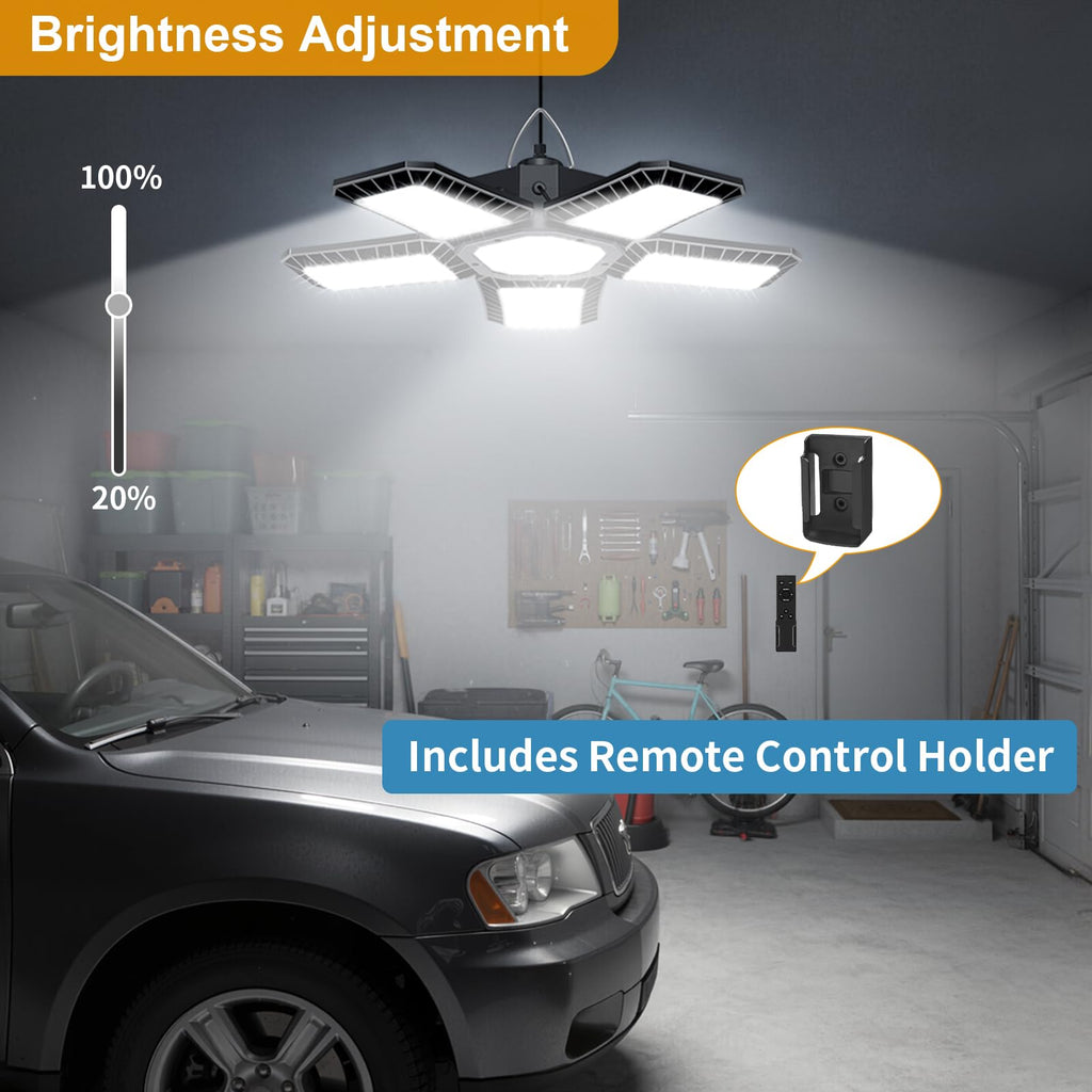 Solar Shed Light Indoor Outdoor, Upgrade Large Solar Powered Motion Sensor Pendant Light Works Day & Night