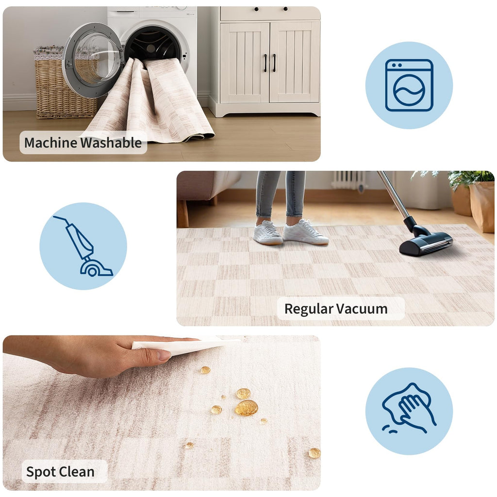 2x6 Kitchen Runner Rug Non Slip Washable Runner Rug