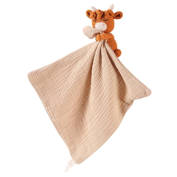 Lamb Luxury Snuggle Plush Animal Security Blanket Blanket Infant Nursery Character Blanket Luxury Snuggler Plush Baby