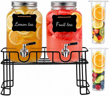 Gallon for Parties, 2 Pack with Stand - Set of 2