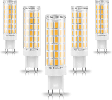 G9 Led Bulbs 75W 80W 100W T4 Halogen Equivalent,1000 lm,3000K