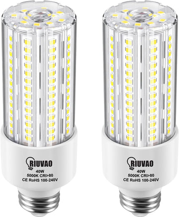 40W LED Corn Light Bulb Daylight LED Light Bulb 2pack Corn Light Bulb