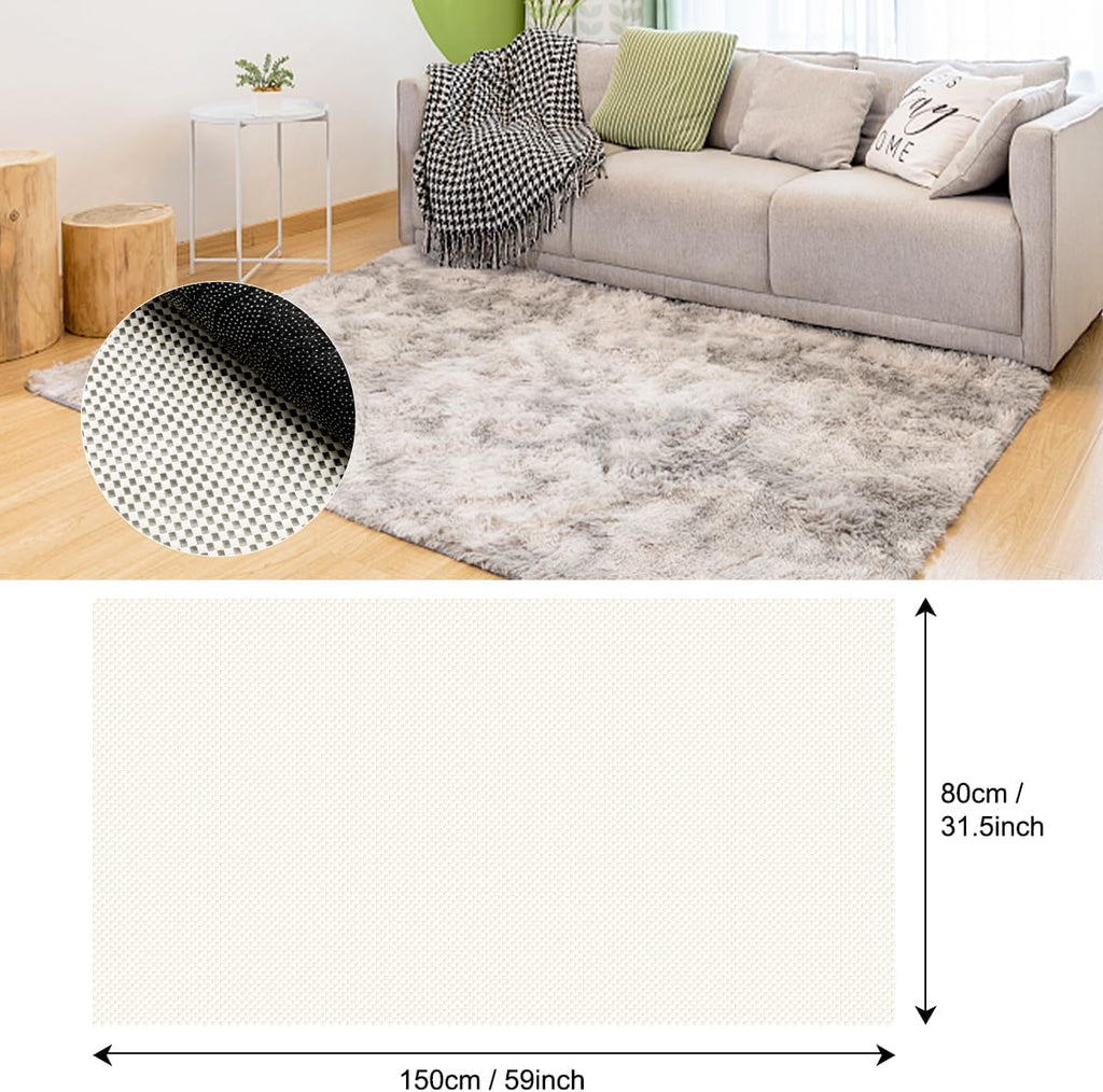Non Slip Rug Pad Gripper 2 x 5 Feet Extra Thick Pads Carpet Pads - Set of 13