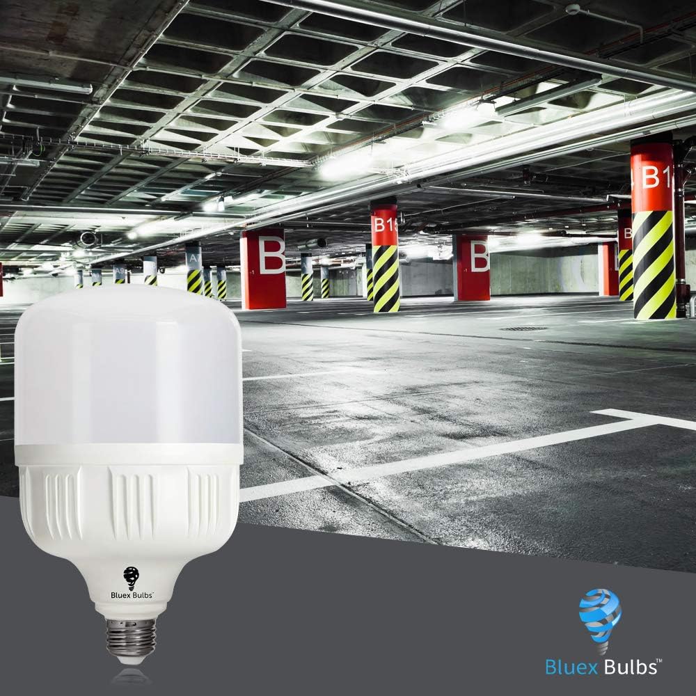 2 Pack BlueX 300W Bulb - 350W Bulb Equivalent, 40W LED Corn Light Bulb Cool White 5000K E26 Base 4000 Lumens 300 Watt