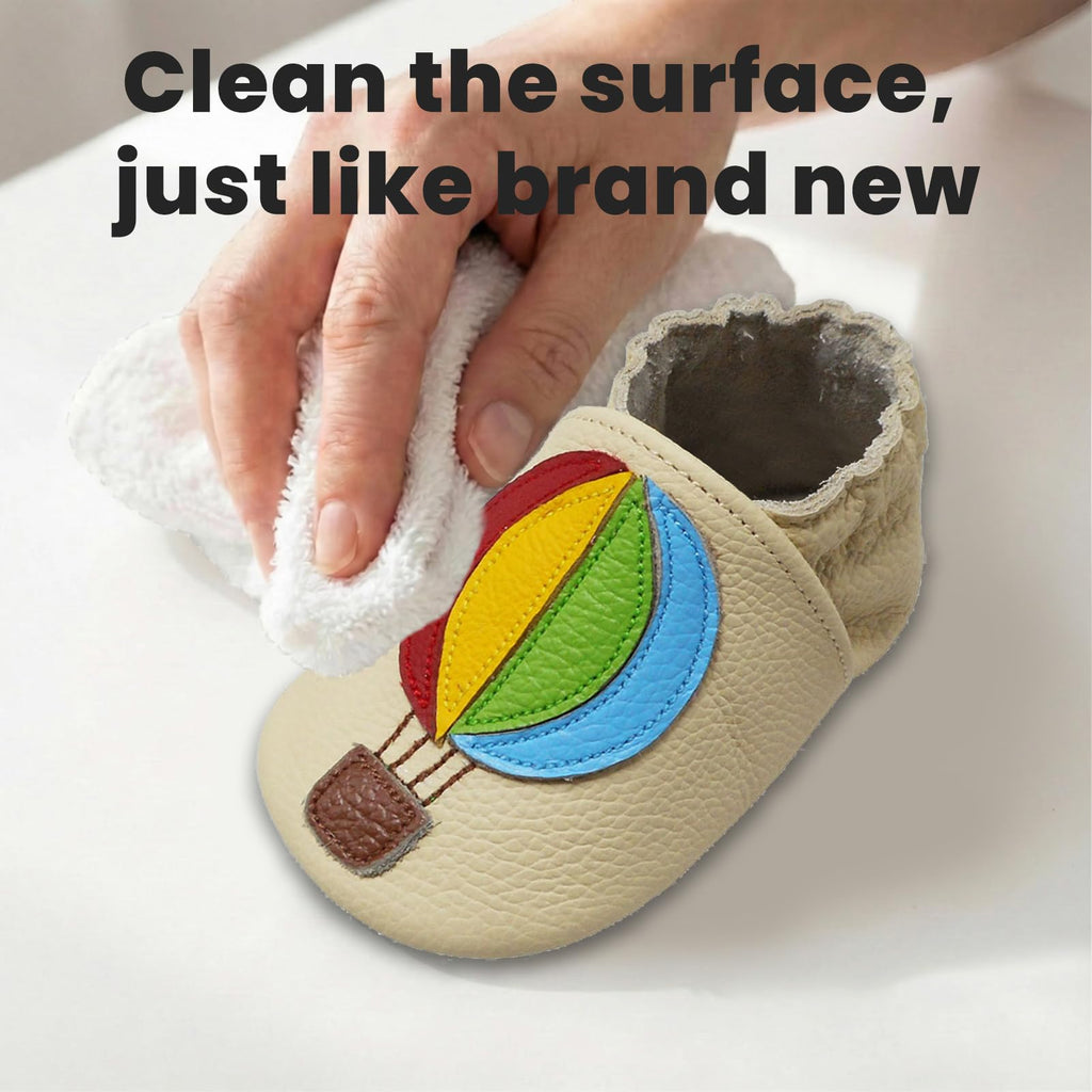 Baby Moccasins Soft Sole First Walking Shoes(, Beige)