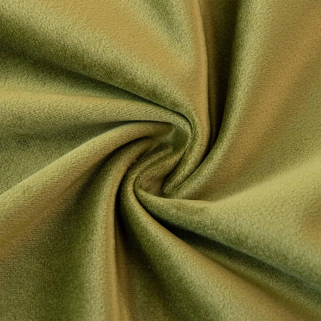 22x22 Velvet Decorative Throw Pillow Covers Set of 2, Olive