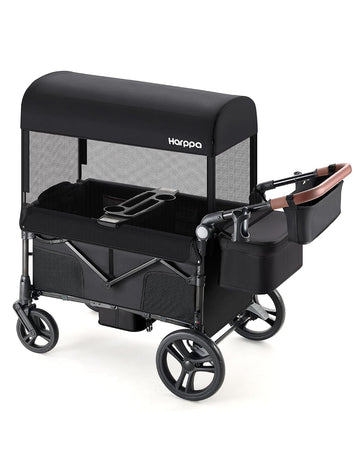 Remy Wagon Stroller for 2 Kids, 180Ibs Capacity with 2 Seater