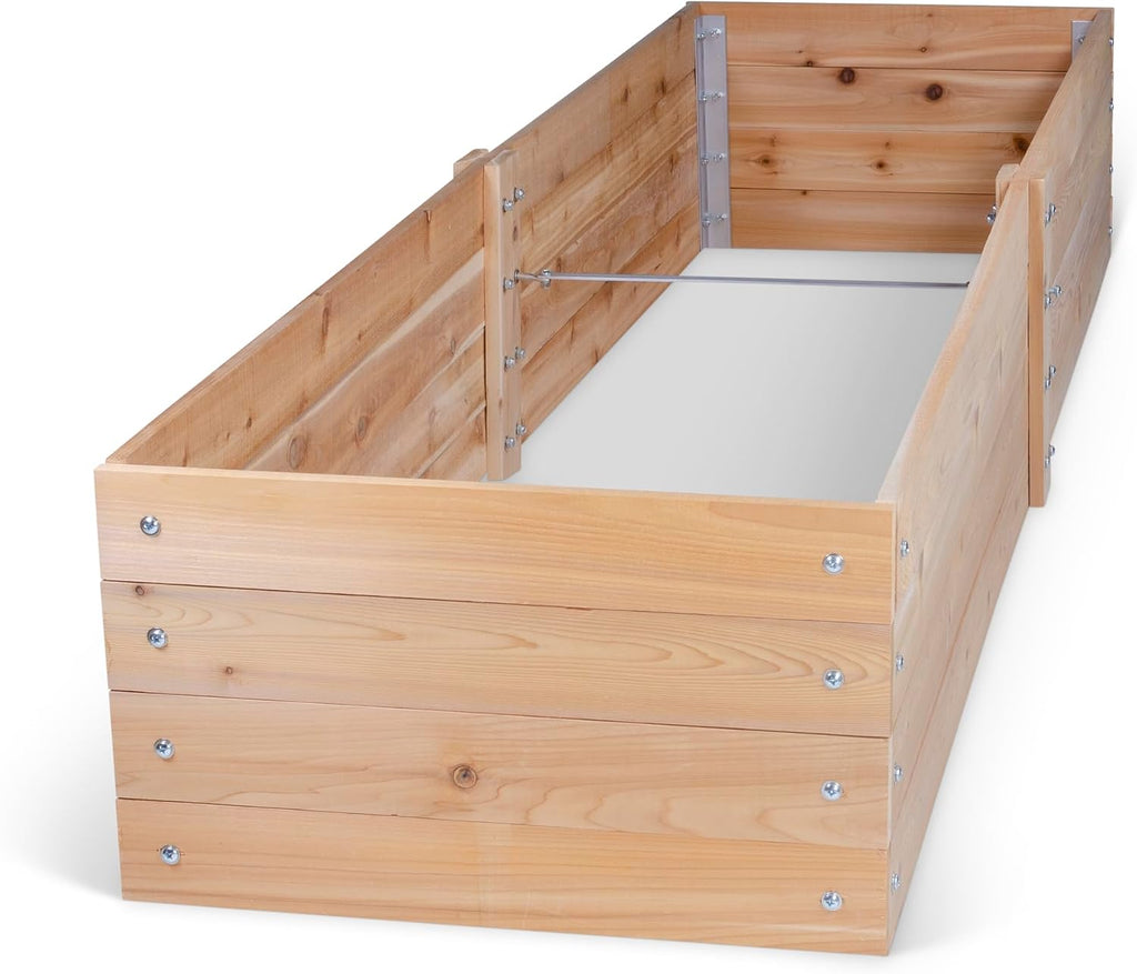 Select Cedar Raised Garden Bed (2' x 8' x 14" H)