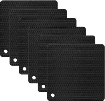 Trivets for Hot Dishes, Silicone Trivet Mat Hot Pads Pot Holder, Silicone Trivets for Pots and Pans, Multi-Purpose