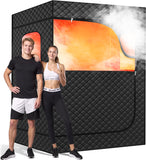 Manastin 2 Person Portable Steam Sauna for Home