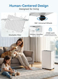 2500 Sq.Ft Dehumidifier for Basement with Drain Hose, 35 Pint Large Best Compressor Dehumidifiers for Home or Garage