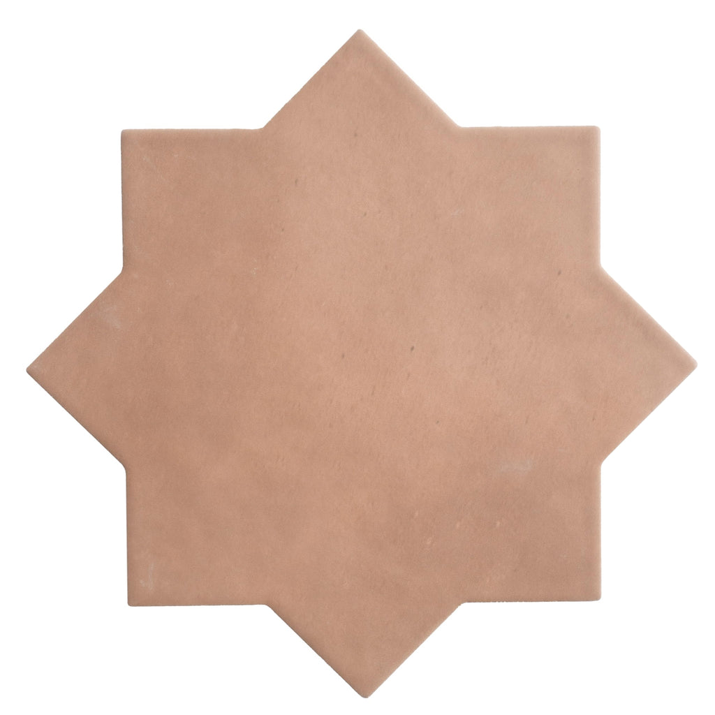 Star Porcelain Tile Terracotta 7x7 Matte 34-Pack