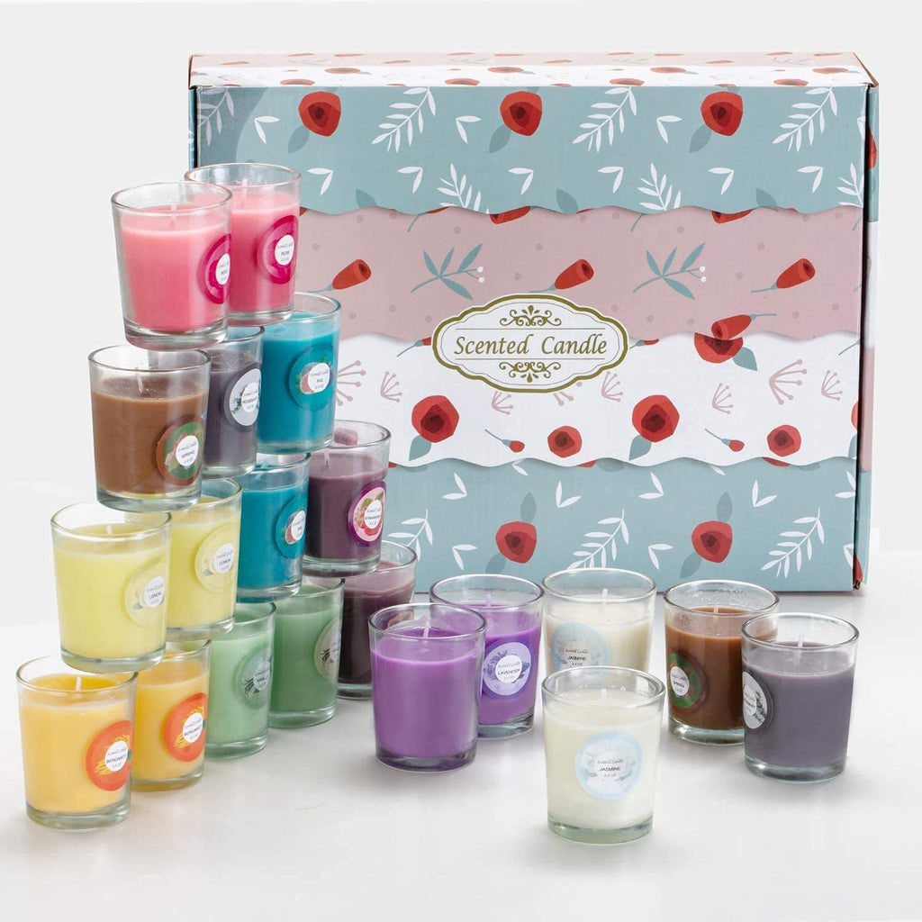 Scented Candles, Jasmine, Rose, Vanilla, Bergamot, fig, Lavender, Lemon, Spring, Strawberry, Rosemary, Aromatherapy