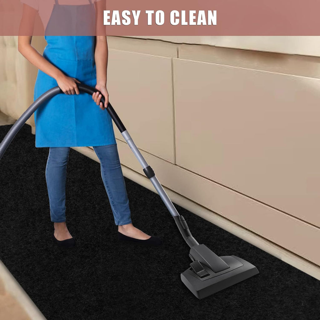 Runner Rug 2 ft x 6 ft Carpet Runners, Indoor/Outdoor Hallway Kitchen Entryway Bedroom Area Rugs with Non-Slip Rubber