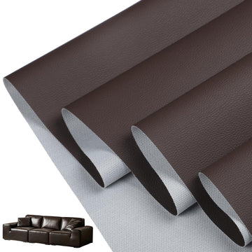 Upholstery Fabric: 54"x36" Soft Grain Faux Leather Durable