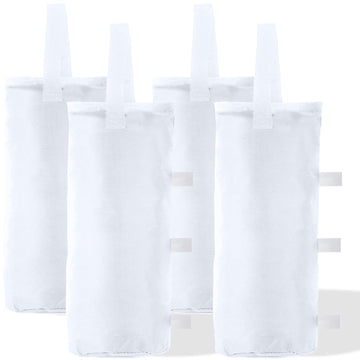 Canopy Weights Set of Sand Bags White (No Sand)