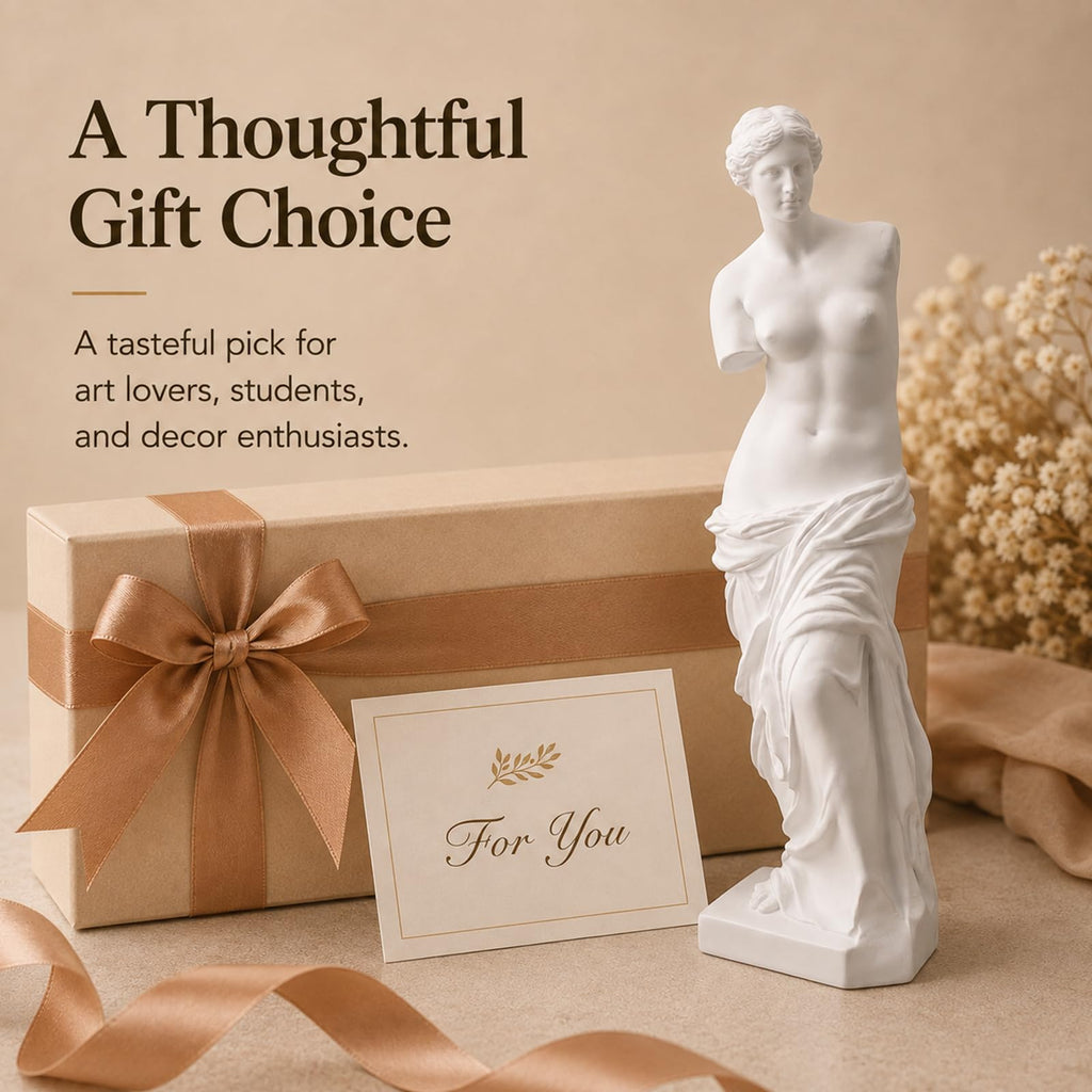 Venus de Milo Statue, 11 Inches Greek Goddess Aphrodite Resin Sculpture