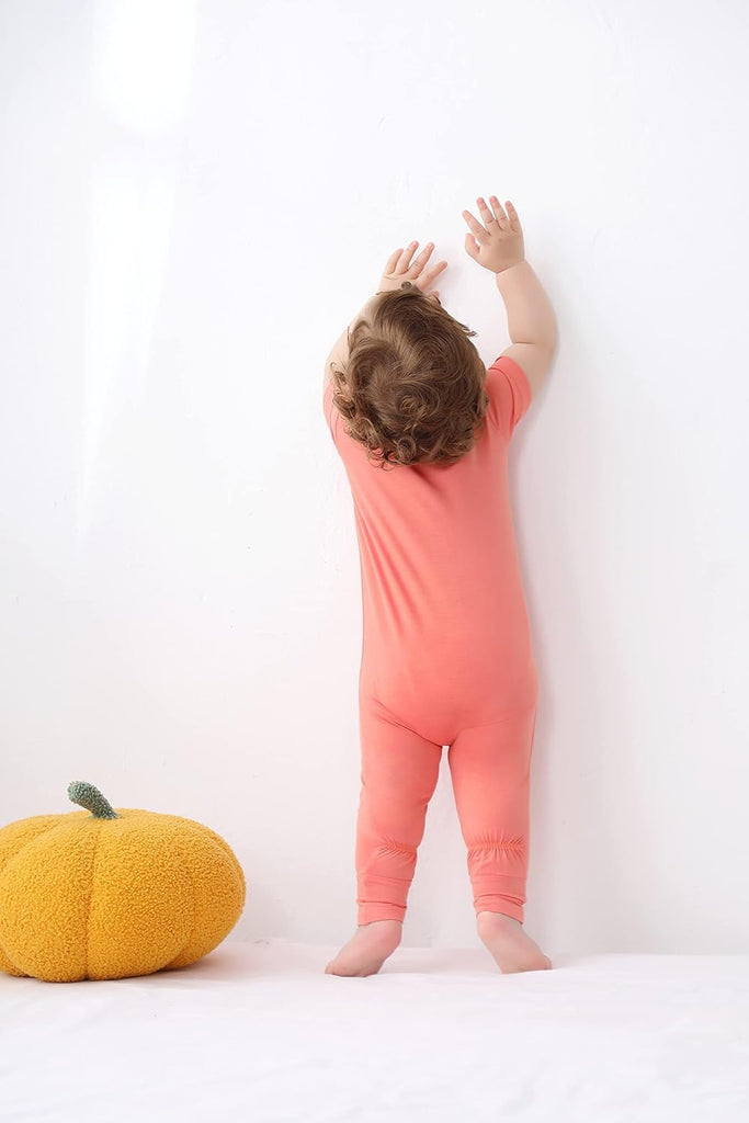 Rayon of Bamboo Baby Short Sleeve Footless Pajamas