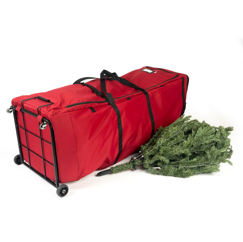 Rolling 12 Ft Christmas Tree Storage Bag with Wheels