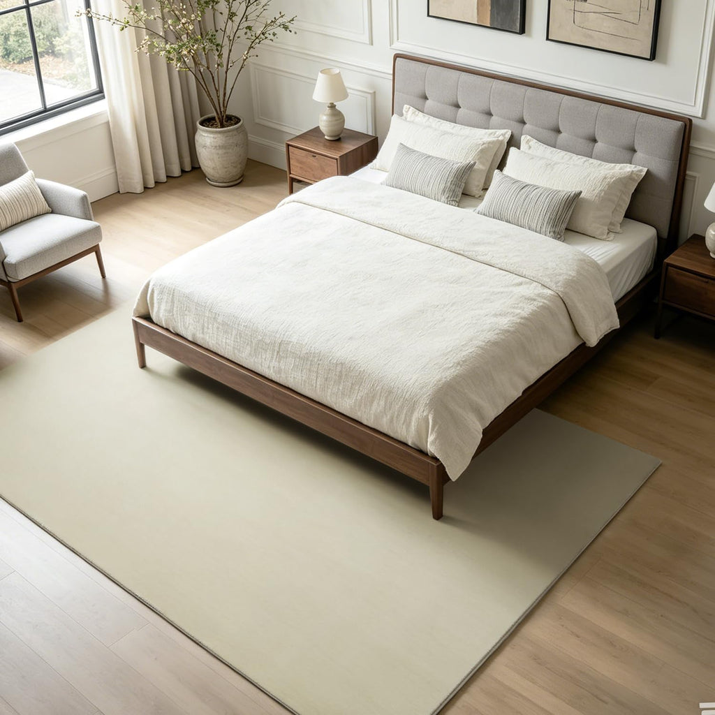 Solid Washable Area Rugs 5'x7', Ultra Soft Solid Color Area Rug for Kids Room,Non-Slip&Medium Pile,Stain Resistant